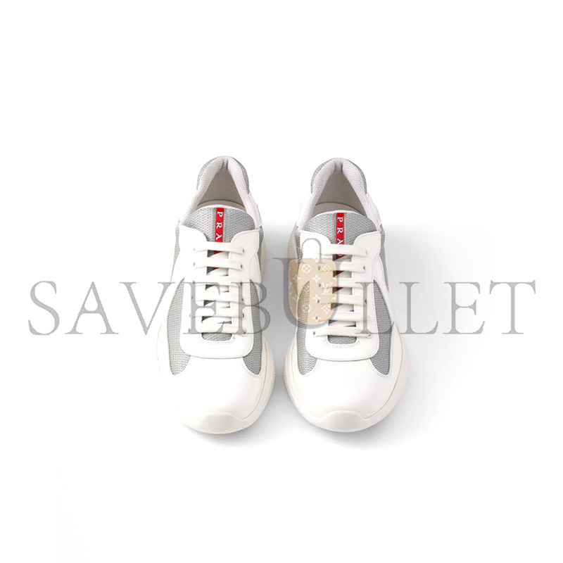 PRADA PATENT LEATHER AND TECHNICAL FABRIC PRADA AMERICA'S CUP SNEAKERS 4E3400 PRADA PATENT LEATHER AND TECHNICAL FABRIC PRADA AMERICA'S CUP SNEAKERS 4E3400